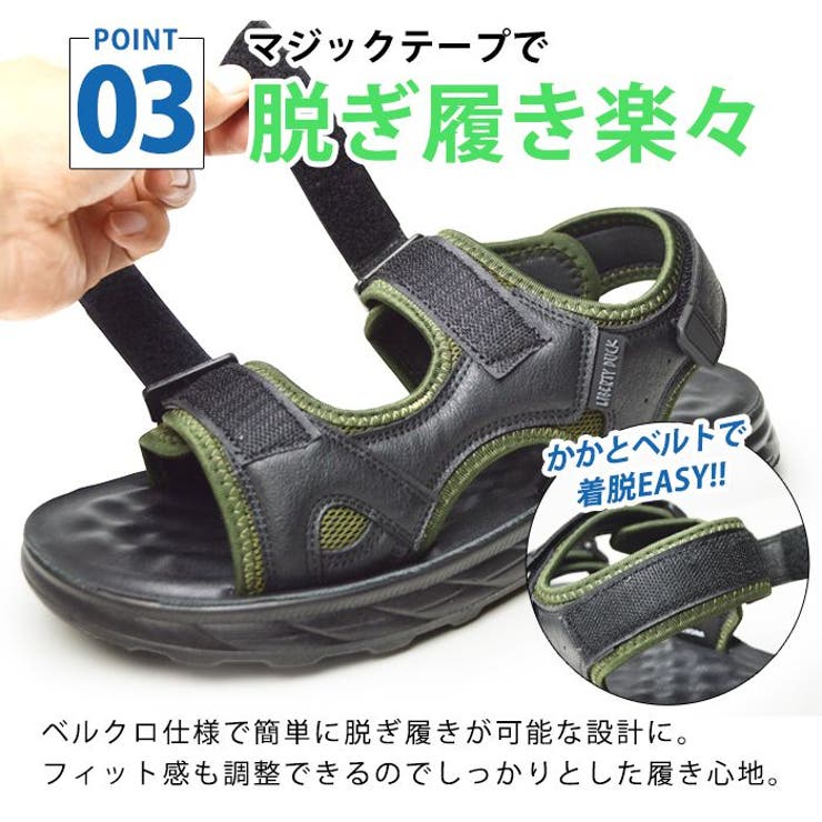 アウトドアサンダル メンズ スポーツサンダル | ShoeSquare | 詳細画像8 