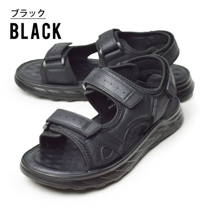Black | アウトドアサンダル メンズ スポーツサンダル | ShoeSquare