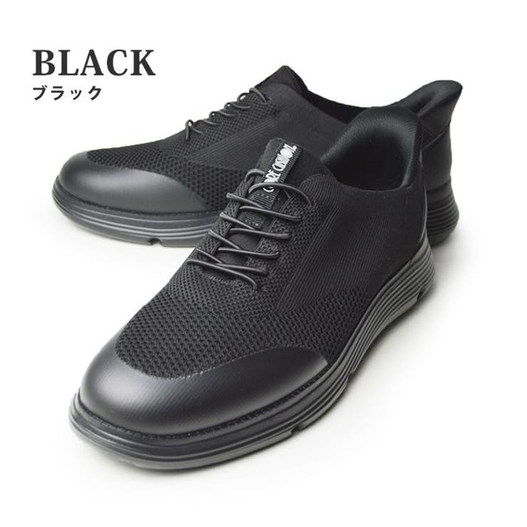 Black | メンズ スニーカー スリッポン | ShoeSquare