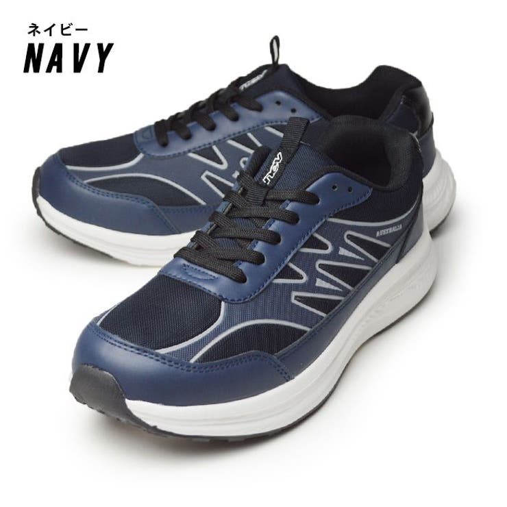 Navy | メンズ スニーカー 幅広 | ShoeSquare