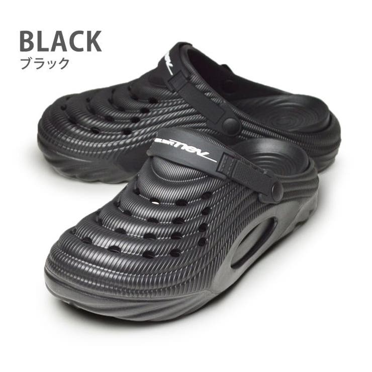 Black | メンズ サンダル クロッグ | ShoeSquare