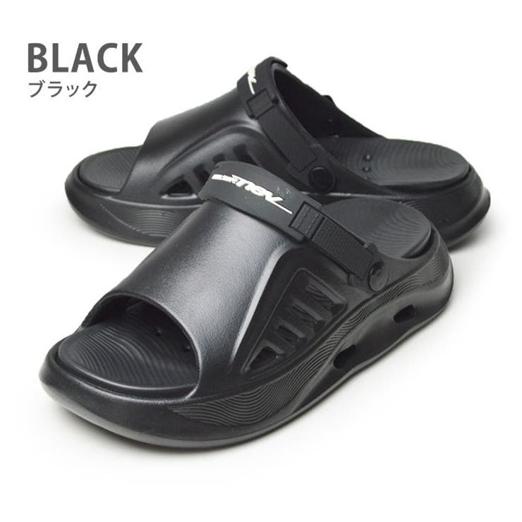 Black | メンズ サンダル クロッグ | ShoeSquare