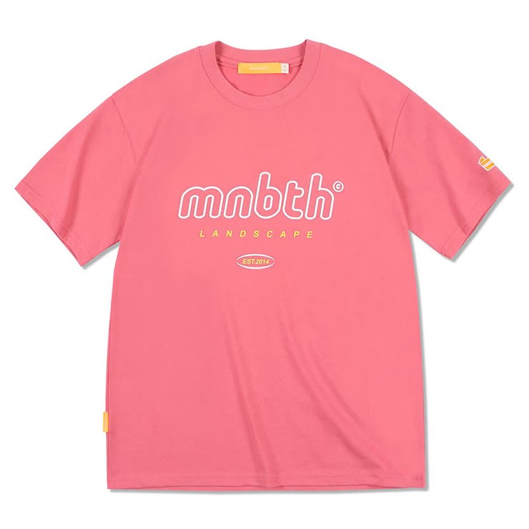 【メール便対応】MAINBOOTHメインブースペアtシャツ半袖おそろカップルペアルックロゴ韓国ファッションブランドオルチャンファッション韓国服プチプラ