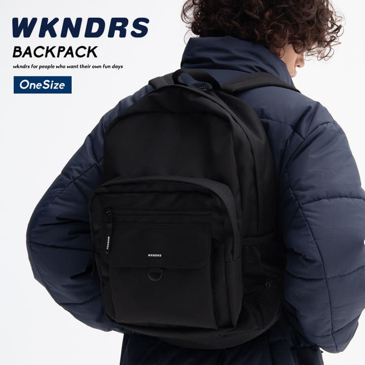 Wkndrs ウィークエンダーズ バックパック 品番 Stmm Shoowtime ショウタイム のメンズファッション通販 Shoplist ショップリスト