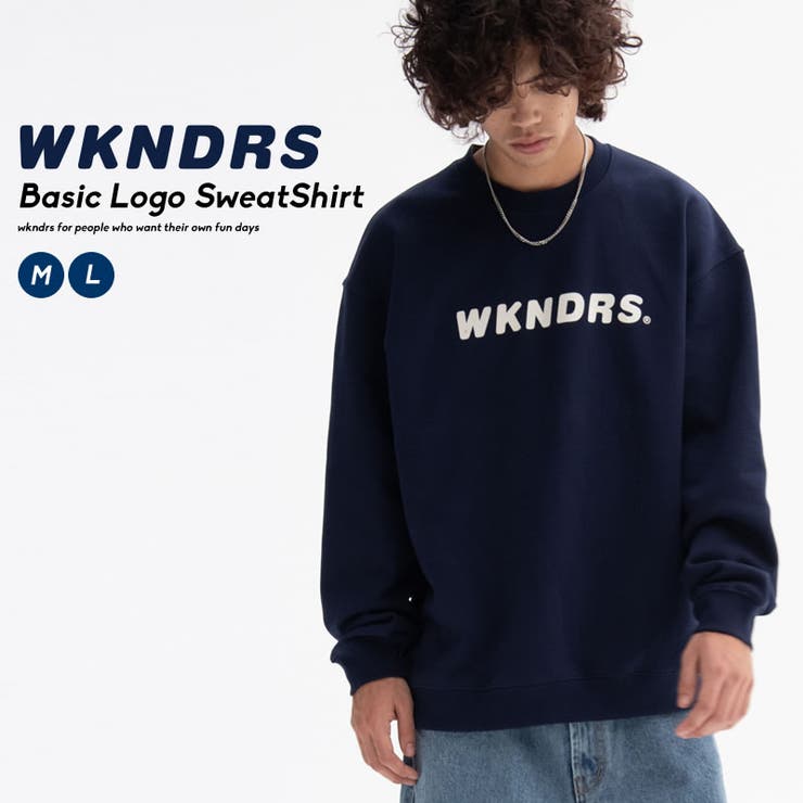 WKNDRS ウィークエンダーズ 韓国ブランド スウェット