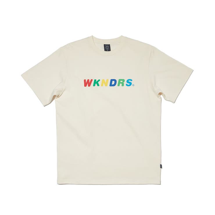 【メール便対応】WKNDRSウィークエンダーズメンズtシャツ半袖ロゴtトップス綿100％コットン100％春夏韓国ファッションブランドストリートオルチャンファッション韓国服デイリーコーデkorea