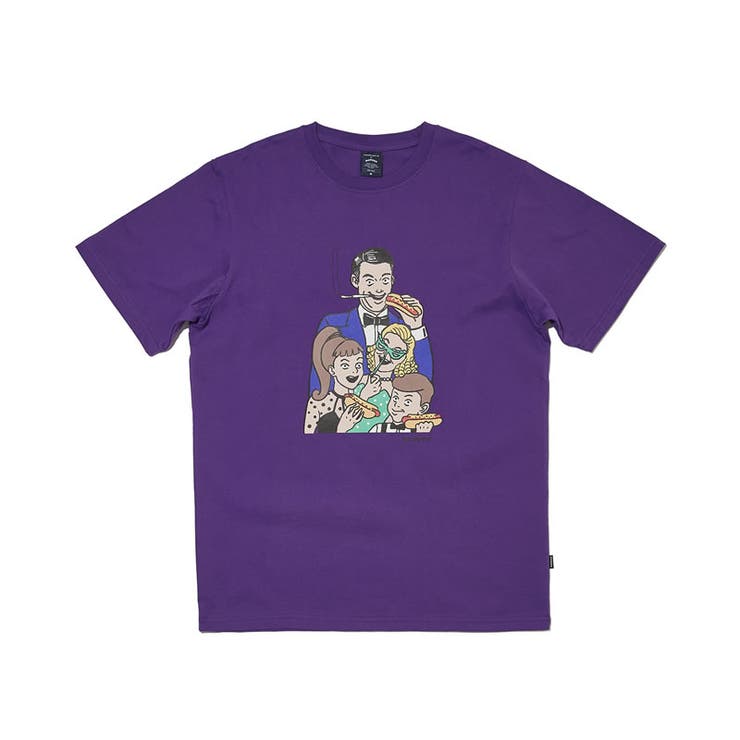 【メール便対応】WKNDRSウィークエンダーズメンズtシャツ半袖綿100％コットン100％イラストラスベガス春夏韓国ファッションブランドストリートオルチャンファッション韓国服デイリーコーデkorea