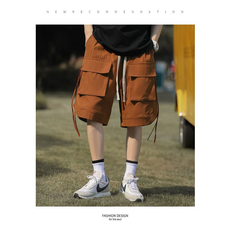 ハーフ カーゴパンツ メンズ | Shoowtime | 詳細画像3 