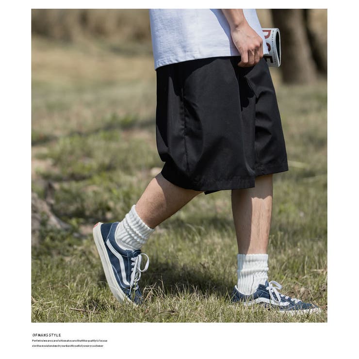 ワイド タックショーツ メンズ | Shoowtime | 詳細画像4 