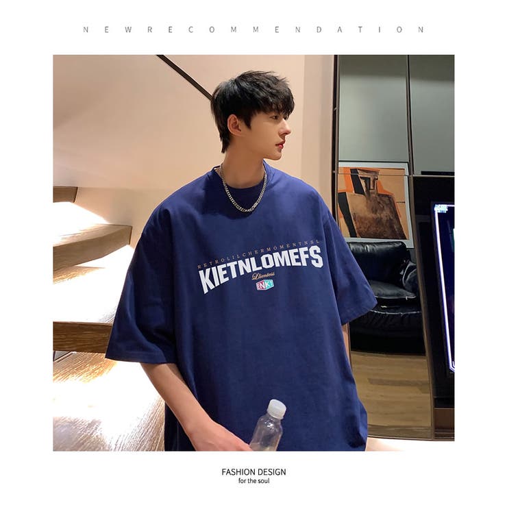 tシャツ メンズ 韓国ファッション[品番：STMM0000753]｜Shoowtime