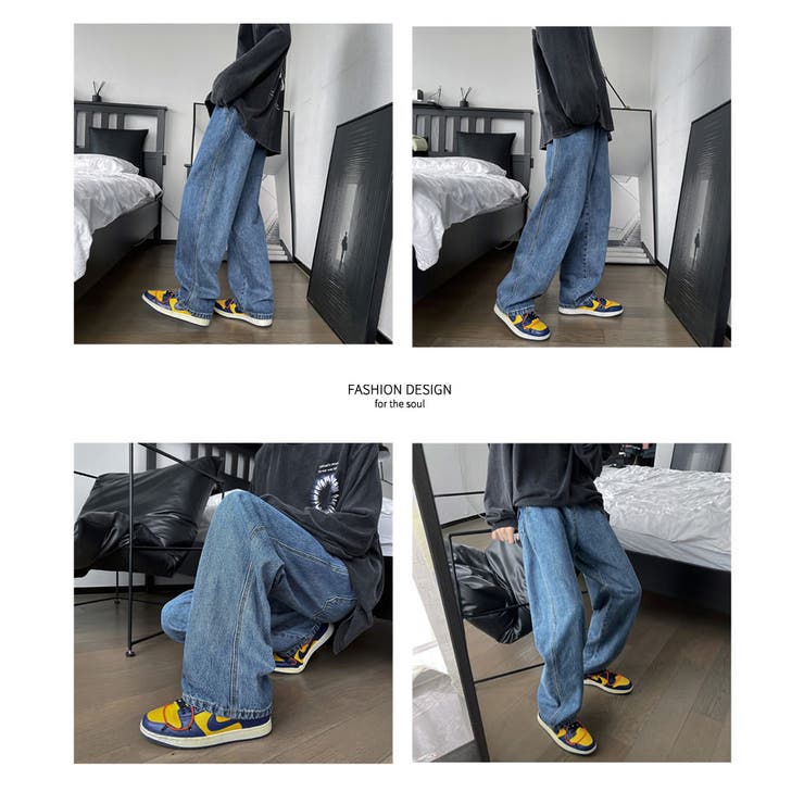 ワイドパンツ デニム メンズ | Shoowtime | 詳細画像13 