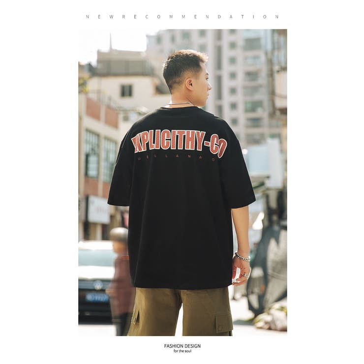 韓国 ファッション tシャツ メンズ ビッグシルエット 胸ポケット