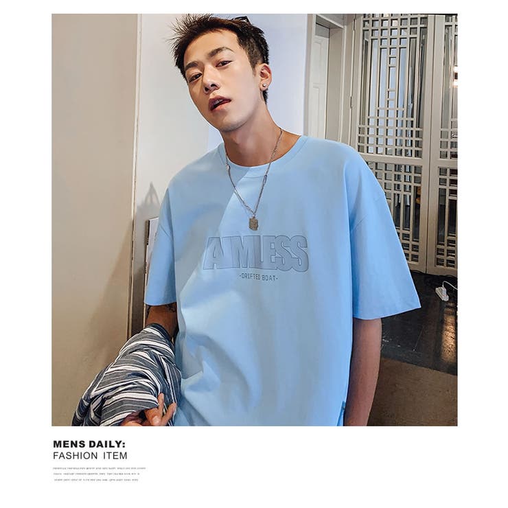 tシャツ メンズ 韓国ファッション[品番：STMM0000468