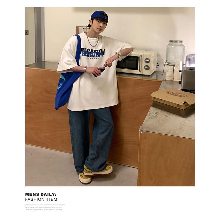 tシャツ メンズ 韓国ファッション[品番：STMM0000474