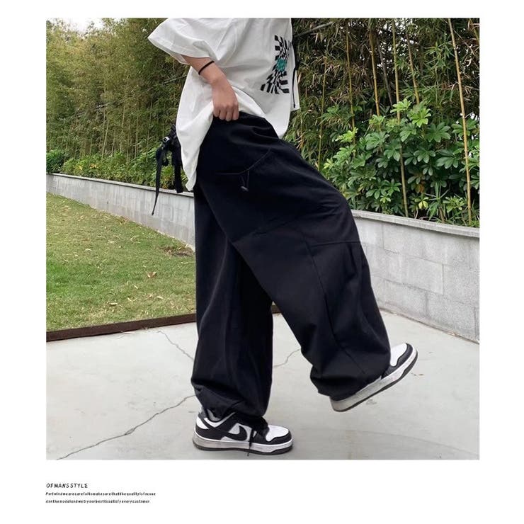 ワイド カーゴパンツ メンズ[品番：STMM0000599]｜Shoowtime