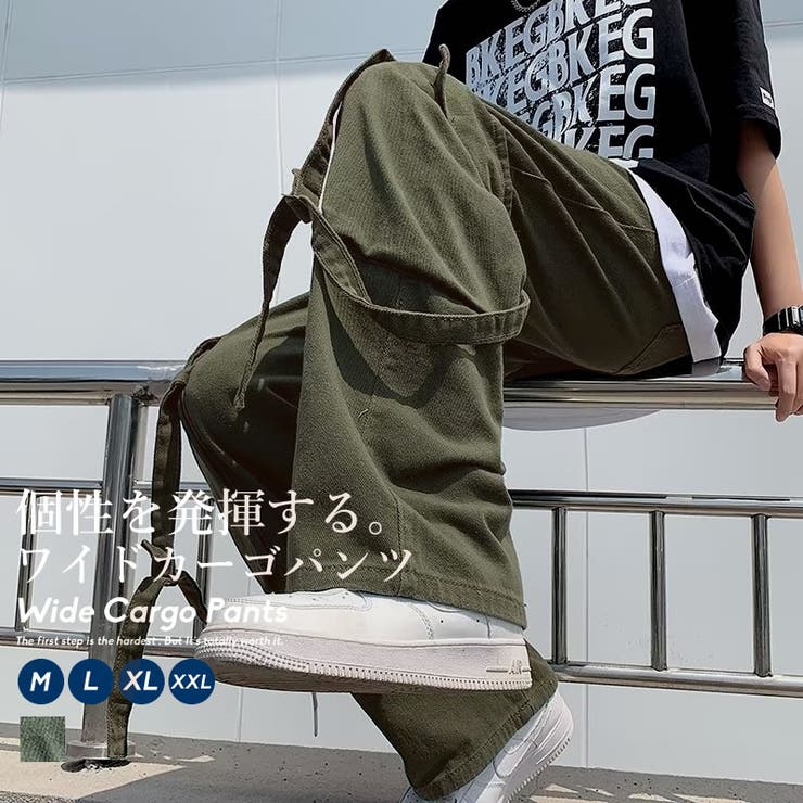 カーゴパンツ メンズ ゆったり | Shoowtime | 詳細画像1 