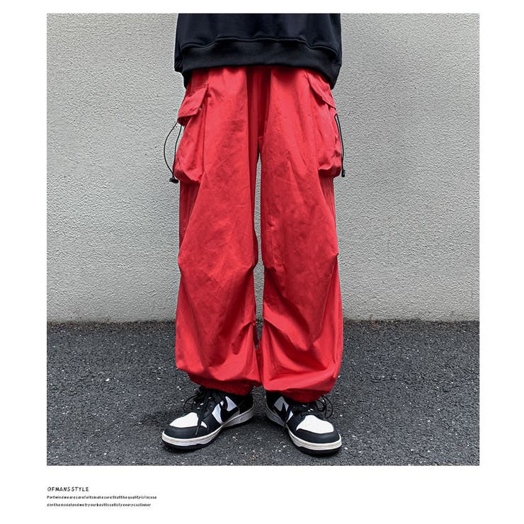 ワイド カーゴパンツ メンズ[品番：STMM0000624]｜Shoowtime