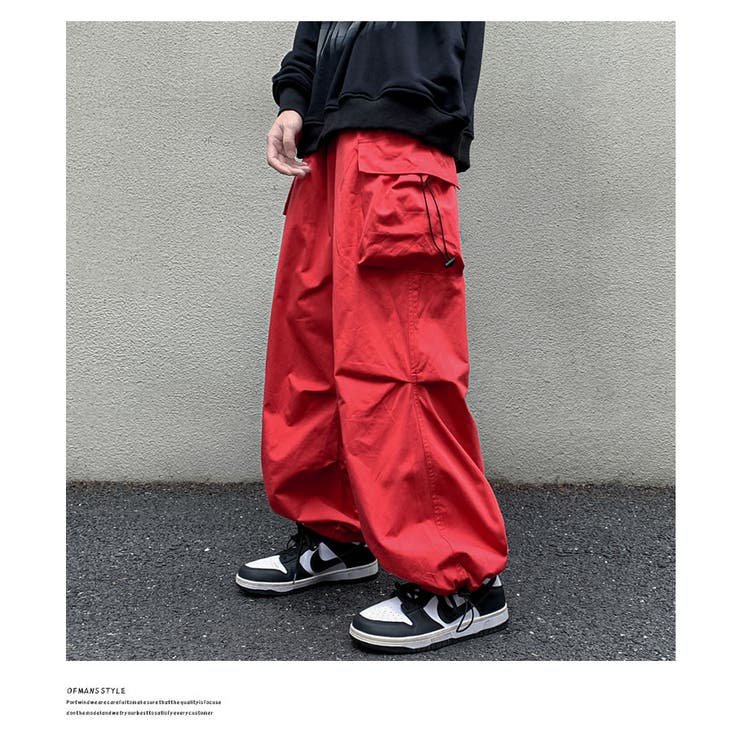 ワイド カーゴパンツ メンズ[品番：STMM0000624]｜Shoowtime