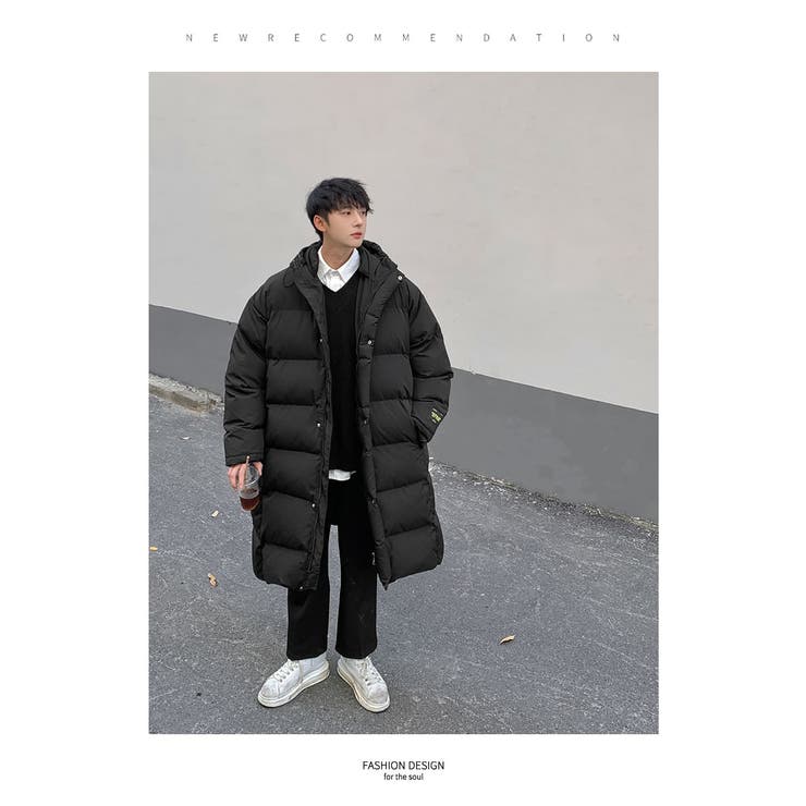 ロング ダウンジャケット メンズ[品番：STMM0000664]｜Shoowtime