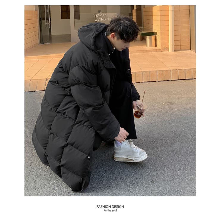 ロング ダウンジャケット メンズ[品番：STMM0000664]｜Shoowtime
