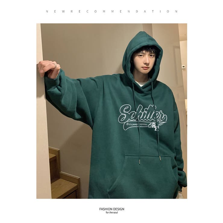 パーカー メンズ ビッグシルエット[品番：STMM0000542]｜Shoowtime