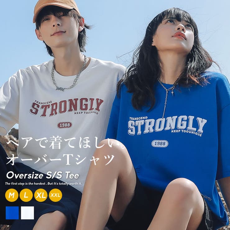 ペアルック ペアtシャツ 韓国[品番：STMM0000476]｜Shoowtime（ショウ