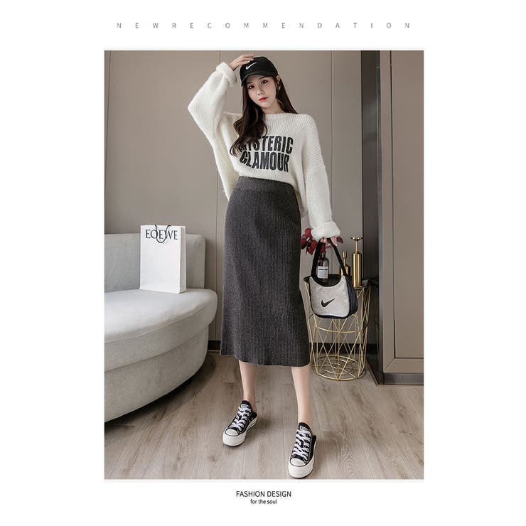 タイトスカート ニット ロング | Shoowtime | 詳細画像6 