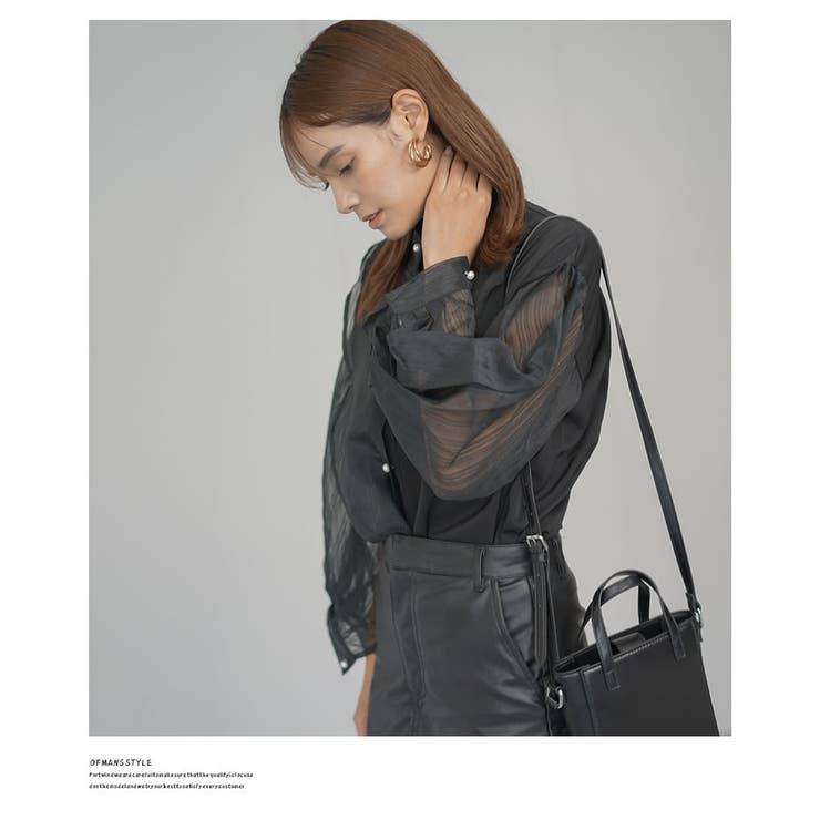 袖コンシャス ブラウス レース | Shoowtime | 詳細画像6 