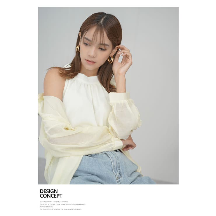 シアー シャツ 長袖トップス | Shoowtime | 詳細画像7 