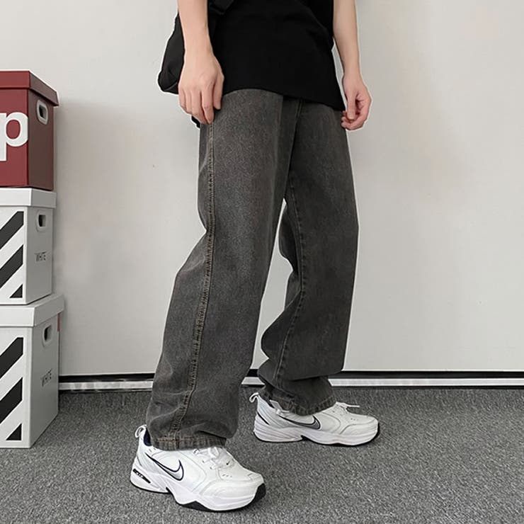 デニムパンツ メンズ ゆったり[品番：STMM0000458]｜Shoowtime
