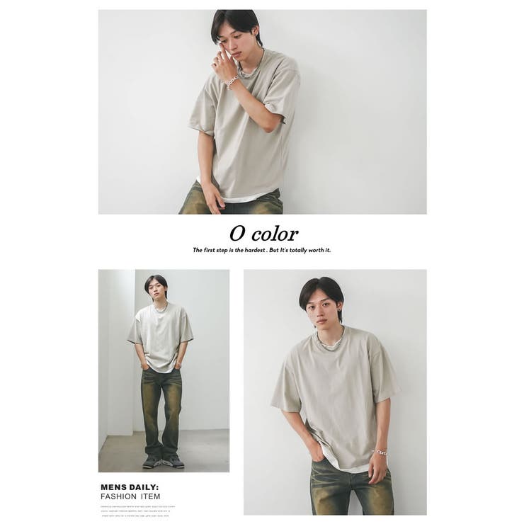 韓国ファッションtシャツメンズビッシルエット半袖無地ドロップショルダーオルチャンファッション韓国服デイリーコーデジェンダーレスkorea