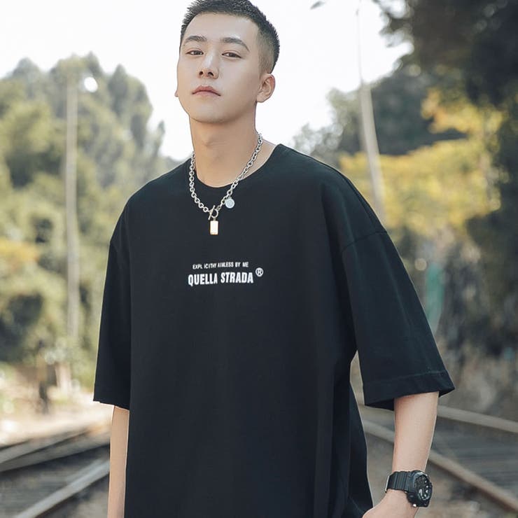 tシャツ メンズ 韓国ファッション[品番：STMM0000344