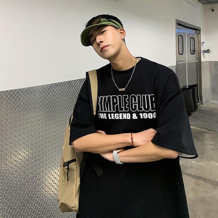 tシャツ メンズ 韓国ファッション[品番：STMM0000473