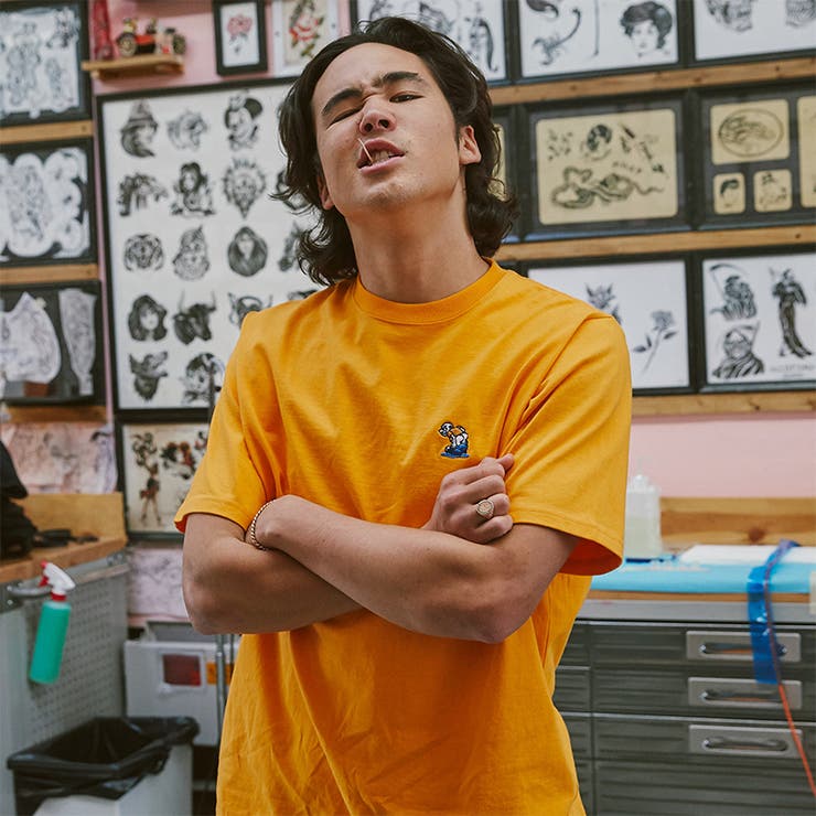 [WKNDRS] SHADOW T-SHIRT /追跡付 WKNDRS] SHADOW T-SHIRT /追跡付 (WKNDRS/Tシャツ・カットソー