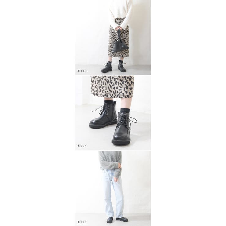 ショートブーツ レディース レースアップ | shop kilakila | 詳細画像9 