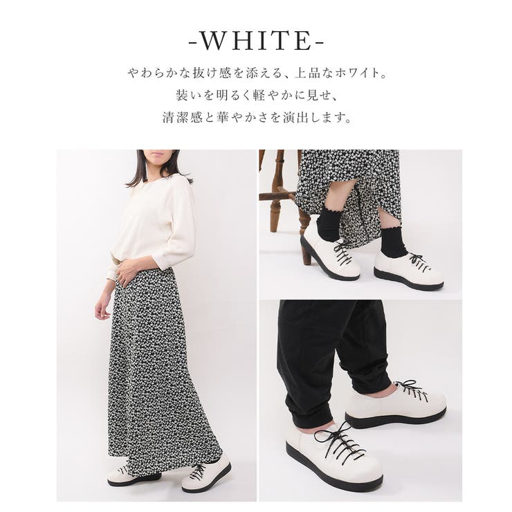 レースアップシューズ レディース 3E | shop kilakila | 詳細画像18 