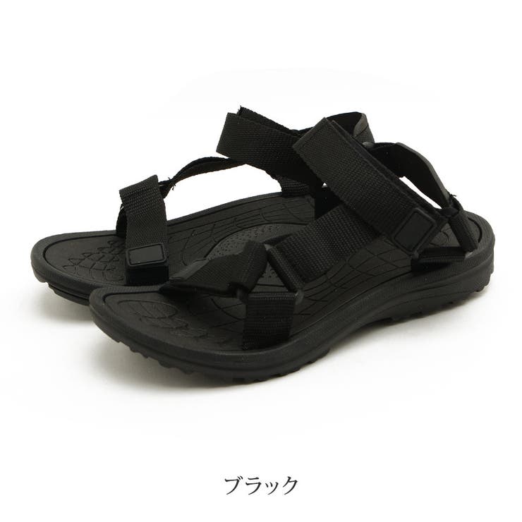 ブラック | スポサン サンダル レディース | shop kilakila