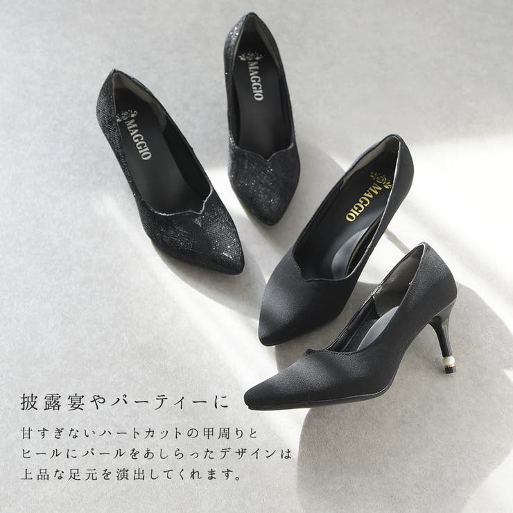 結婚式 パンプス 疲れない[品番：KLAS0003150]｜shop kilakila