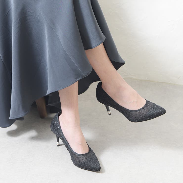 パンプス ハイヒール 7cmヒール[品番：KLAS0003329]｜shop