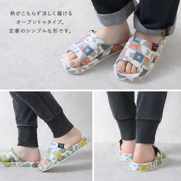 スリッパ レディース オープントゥ | shop kilakila | 詳細画像6 
