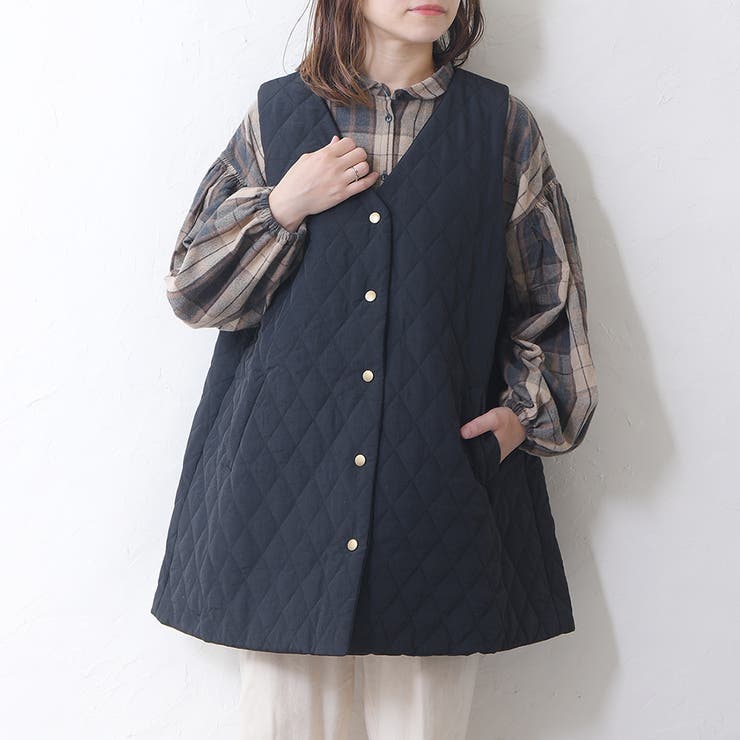 ベスト レディース キルティング[品番：KLAS0003228]｜shop
