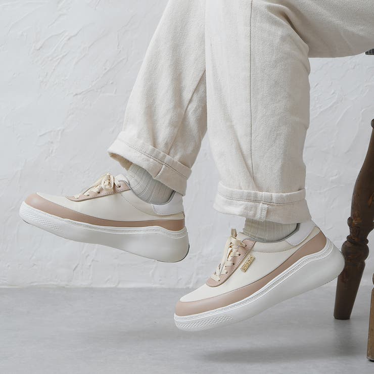 ベージュ | スニーカー 厚底 レディース | shop kilakila