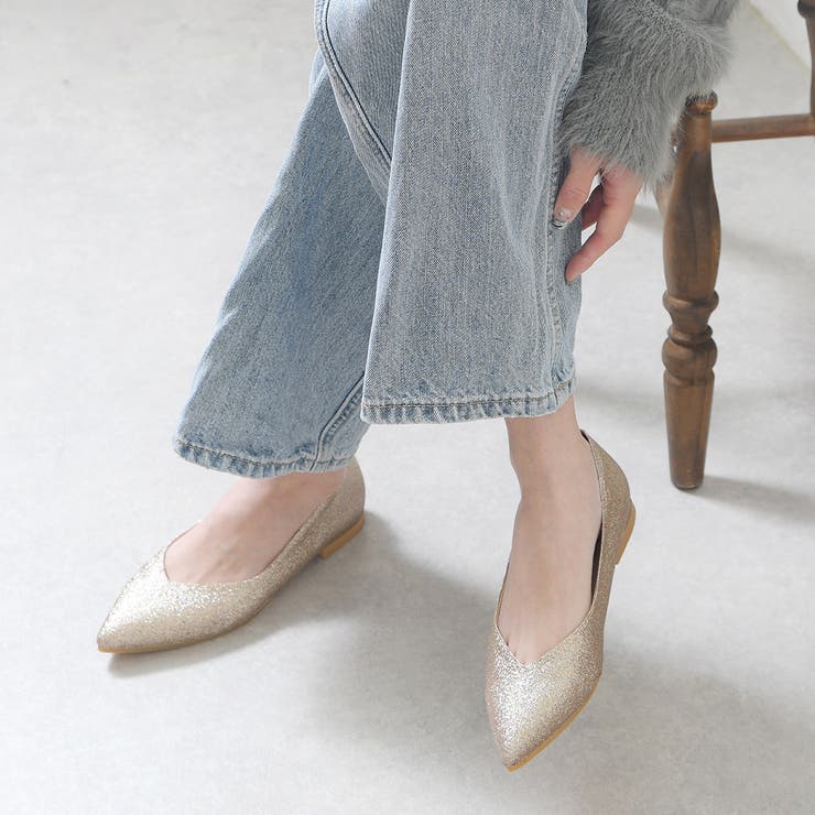 グリッターゴールド | パンプス レディース ポインテッドトゥ | shop kilakila