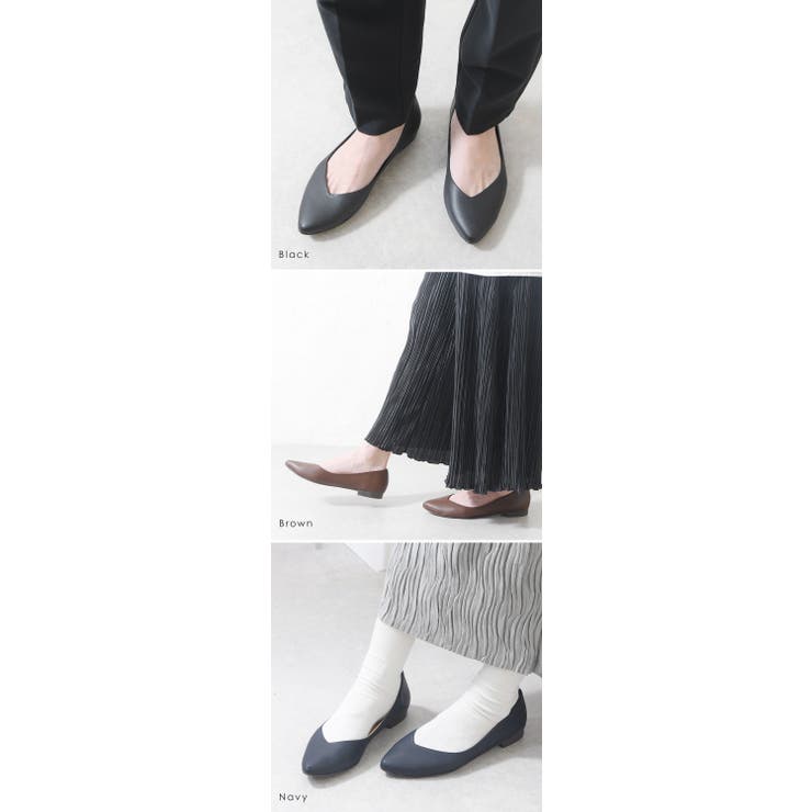 パンプス ポインテッドトゥ Vカット | shop kilakila | 詳細画像9 