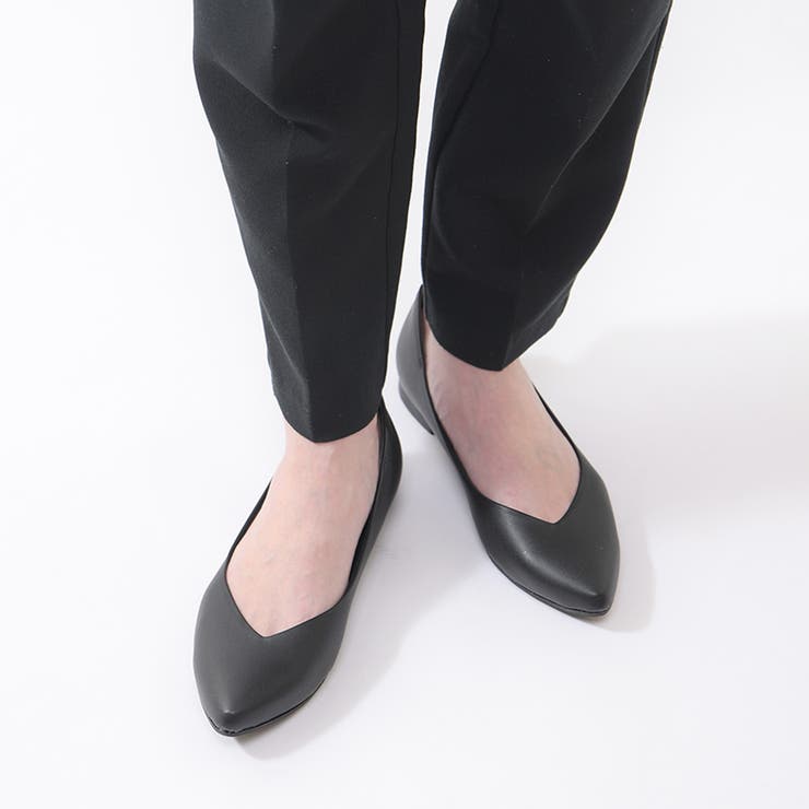 パンプス ポインテッドトゥ Vカット[品番：KLAS0003361]｜shop
