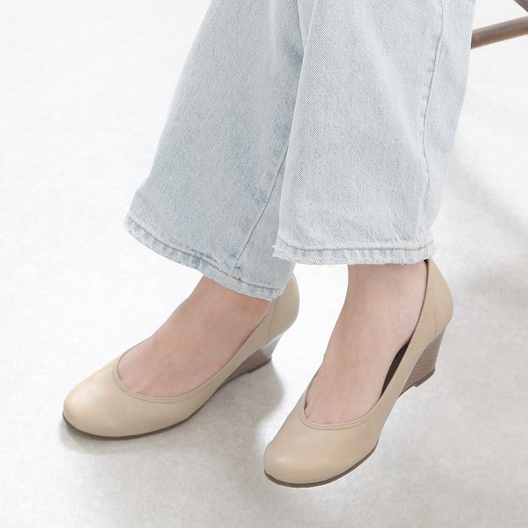 スムースベージュ[防水] | パンプス 痛くない 柔らかい | shop kilakila