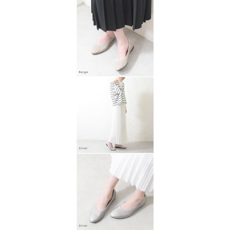 パンプス フラットシューズ ローヒール | shop kilakila | 詳細画像10 