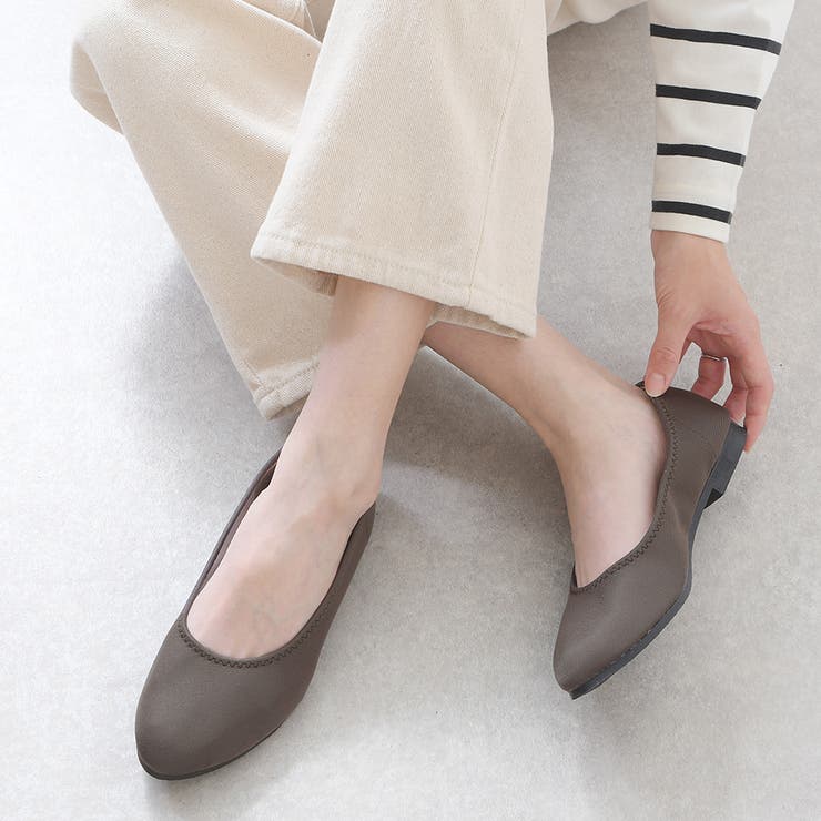 チャコール | パンプス 痛くない ローヒール | shop kilakila