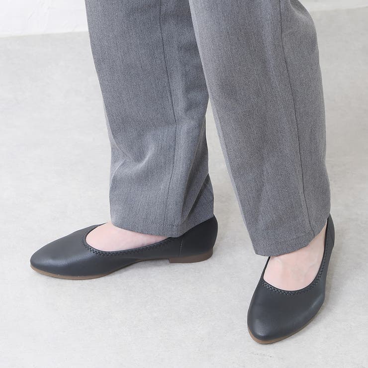 ブラック | パンプス 痛くない ローヒール | shop kilakila