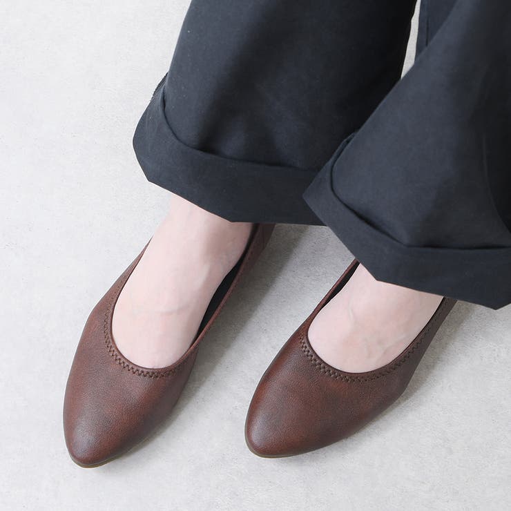 ダークブラウン | パンプス 痛くない ローヒール | shop kilakila